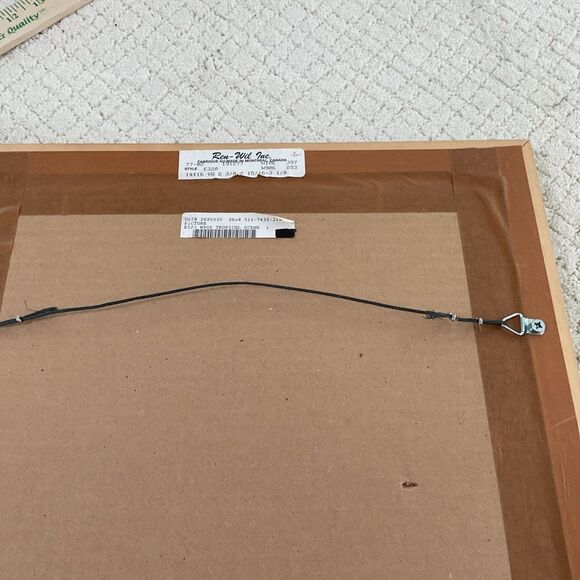 William Buffett - Signed-Tropical Scene-Framed - Picture 14 of 14